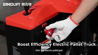 Sehen Sie sich die Demo des elektrischen Niederhubwagens EPT15Q EPT20Q EPT30Q mit wartungsfreier Hochleistungsbatterie an