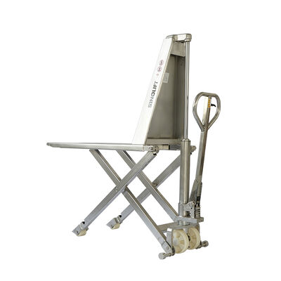 Sinolift HLT15S-I 304 Stainless Steel High Lift Pallet Truck for Warehouses, Logistics & Medical Facilities