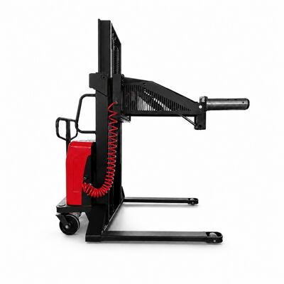 SINOLIFT Semi-Electric Roll Lifter with Pneumatic Expanding Mandrel